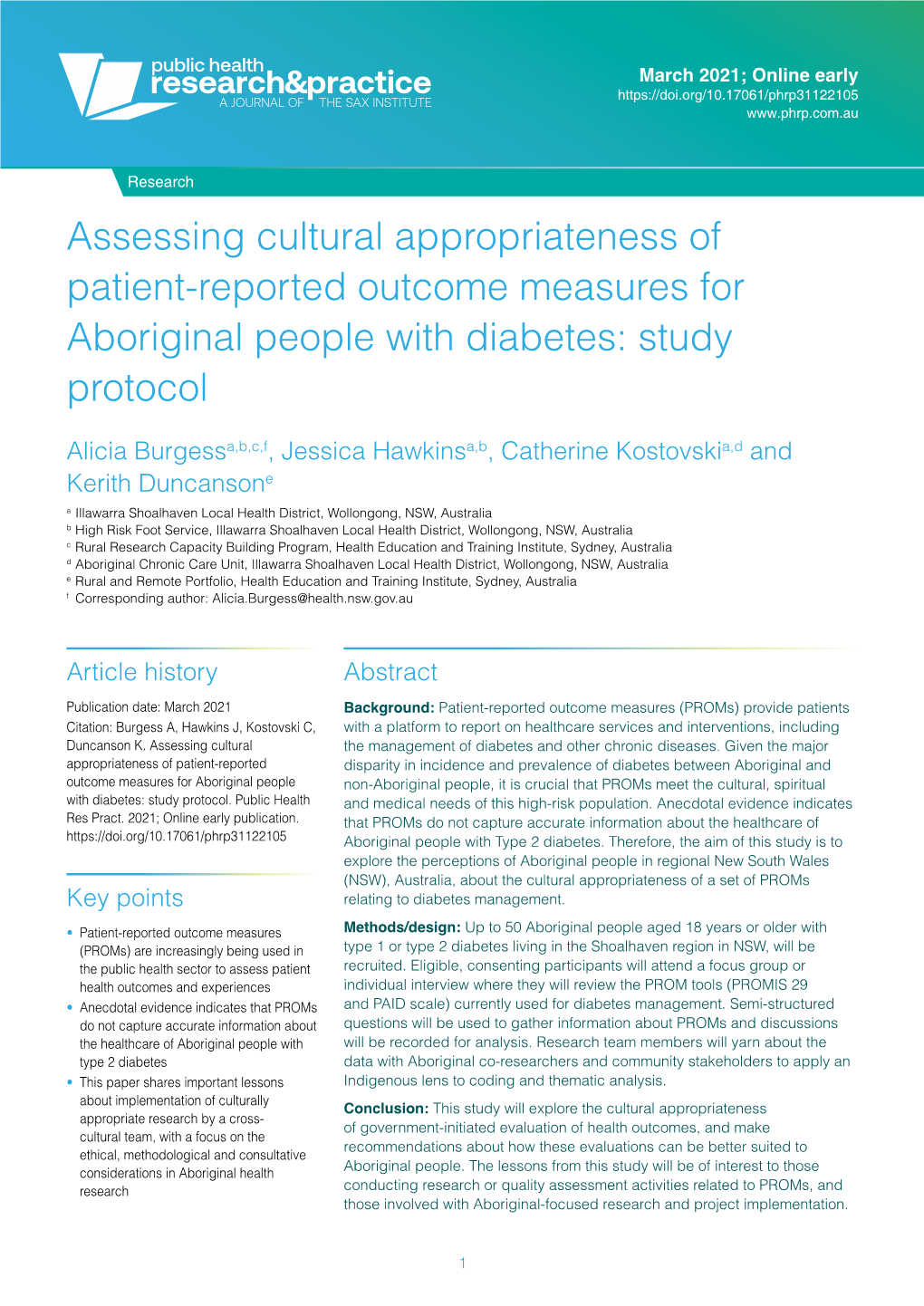 View Where They Will Review the PROM Tools (PROMIS 29 • Anecdotal Evidence Indicates That Proms and PAID Scale) Currently Used for Diabetes Management