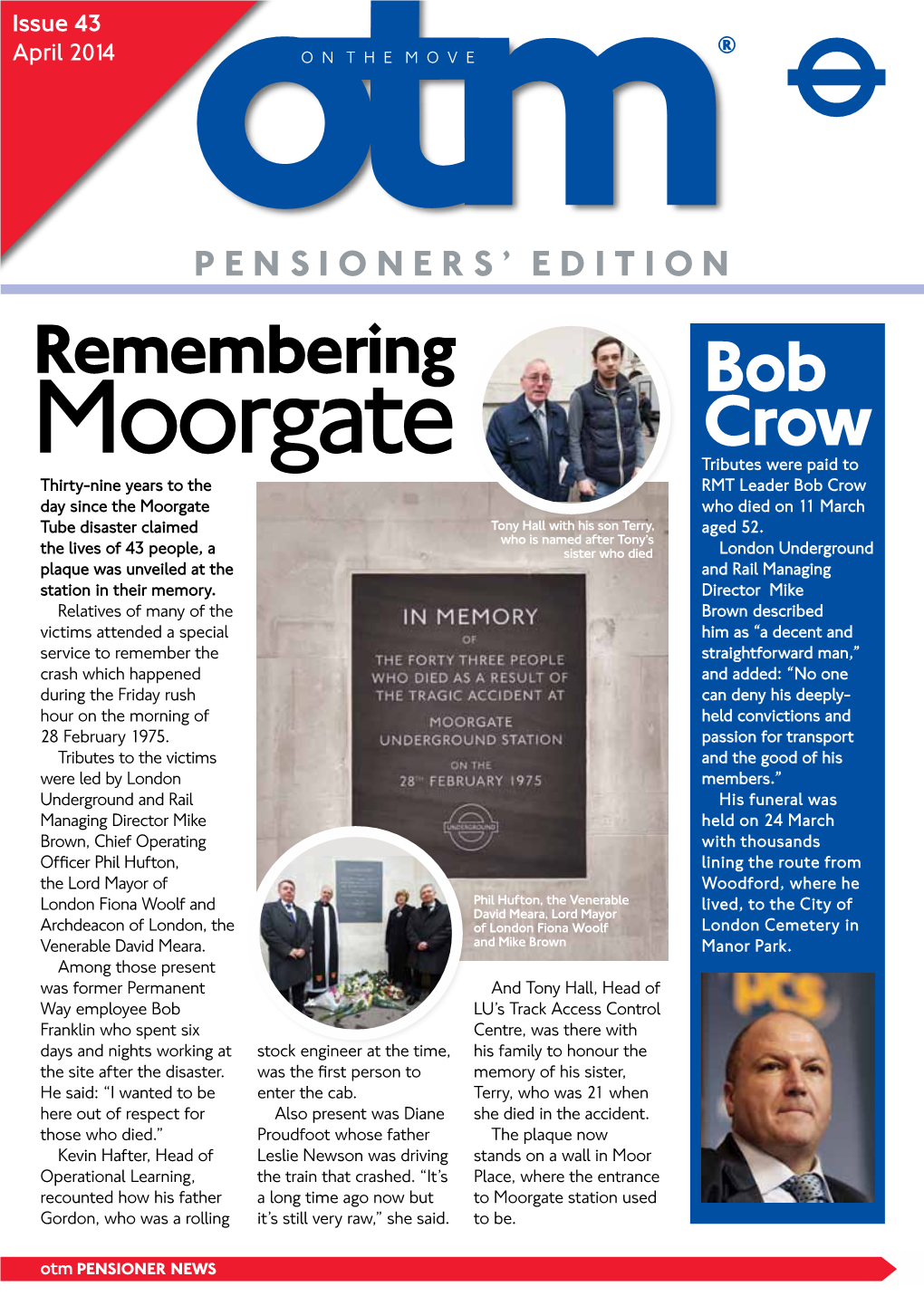 On the Move Pensioners Edition April 2014