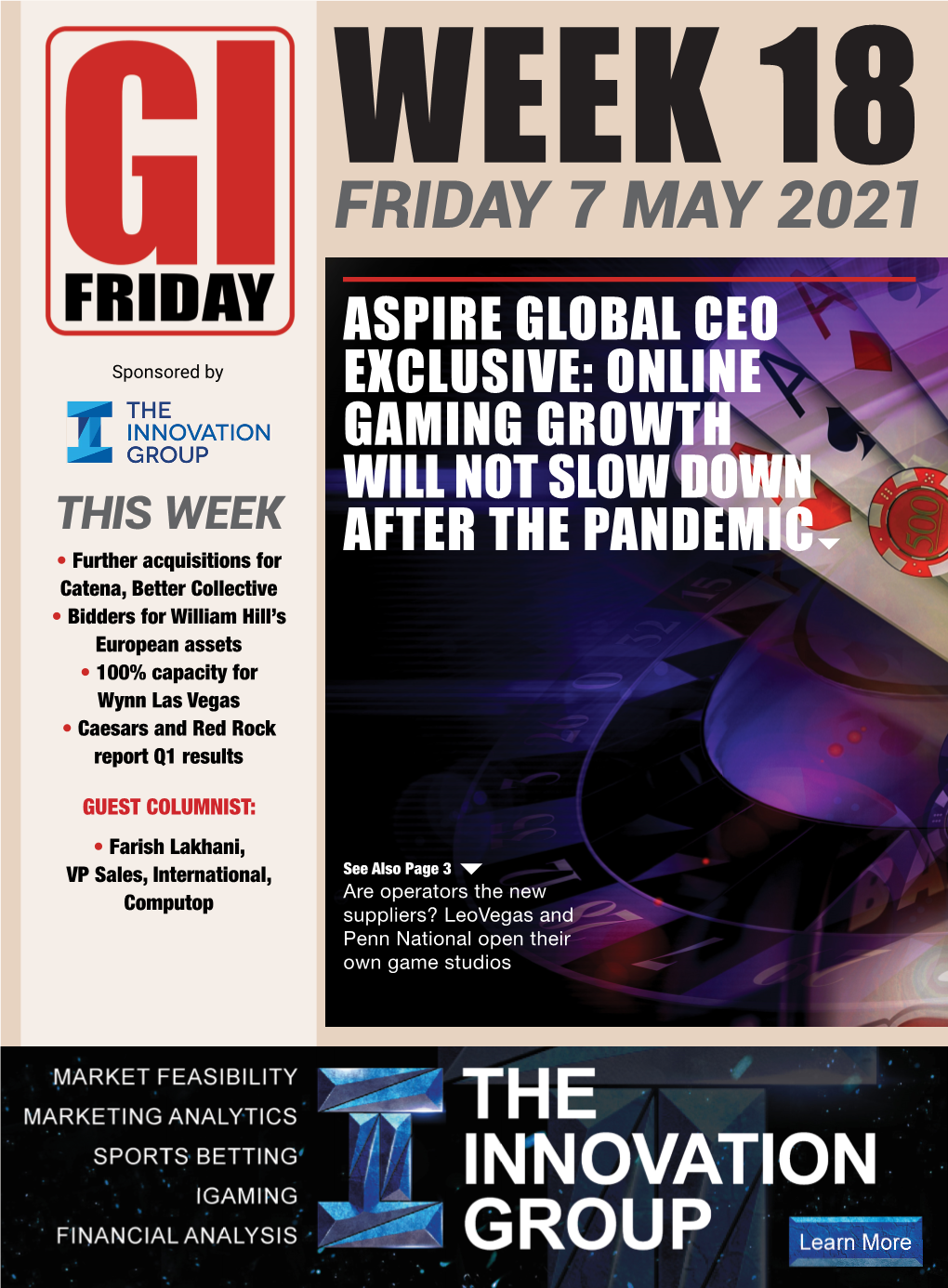 Friday 7 May 2021