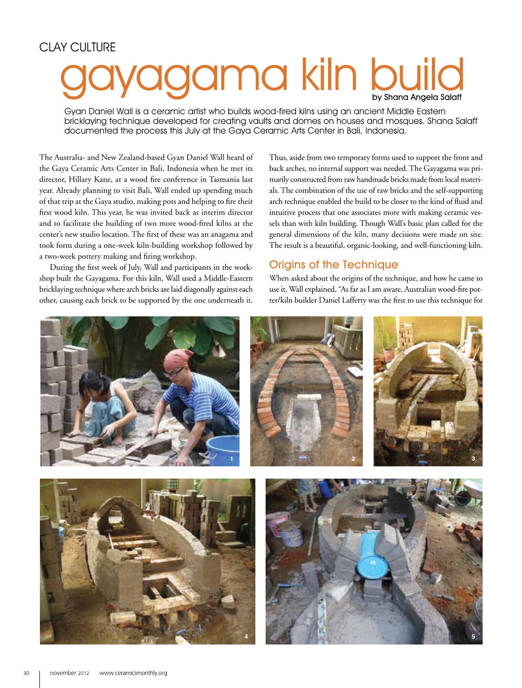 Gayagama Kiln Build