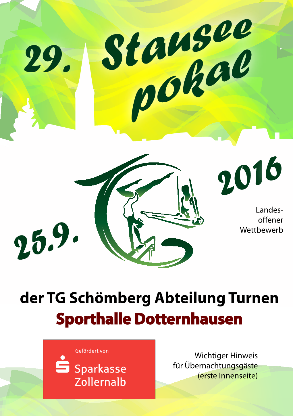 Der TG Schömberg Abteilung Turnen Sporthalle Dotternhausen