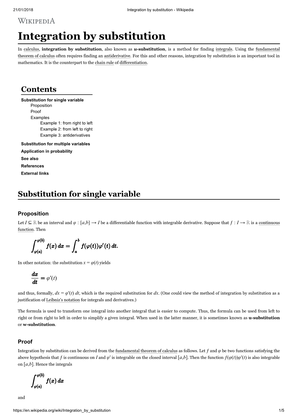 Integration by Substitution - Wikipedia