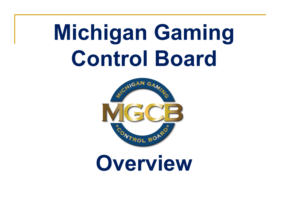 MGCB Budget Hearing