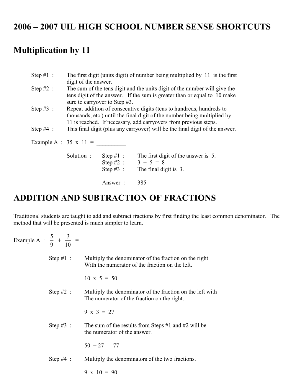 Math Tricks 02