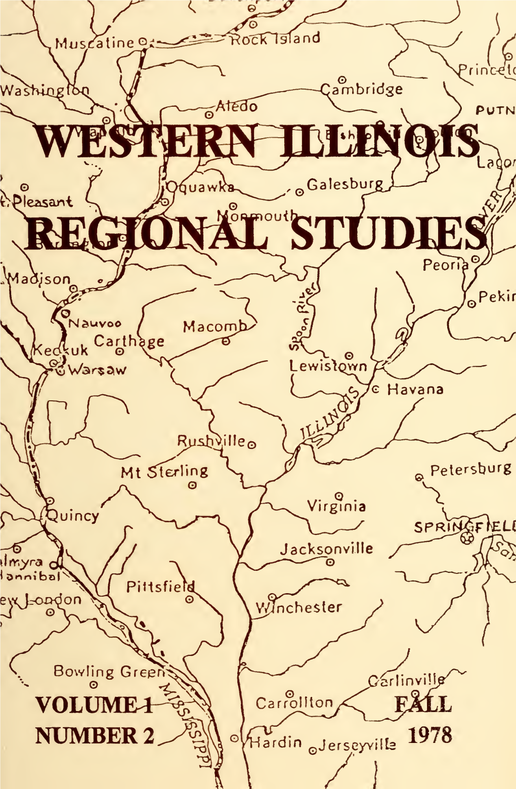 Western Illinois Regional Studies Fall 1978