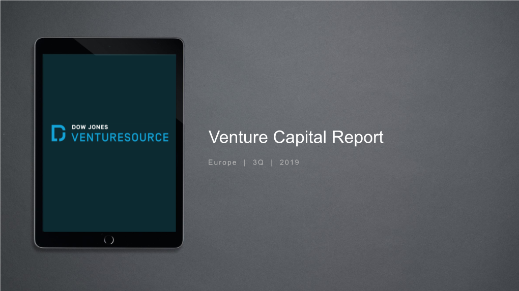 Venture Capital Report