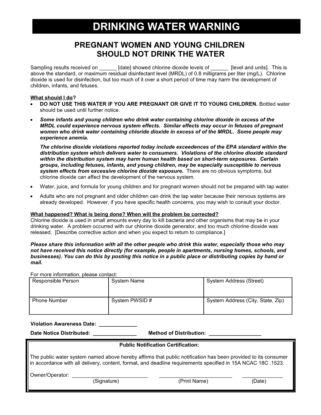 Important Information About Your Drinking Water s3