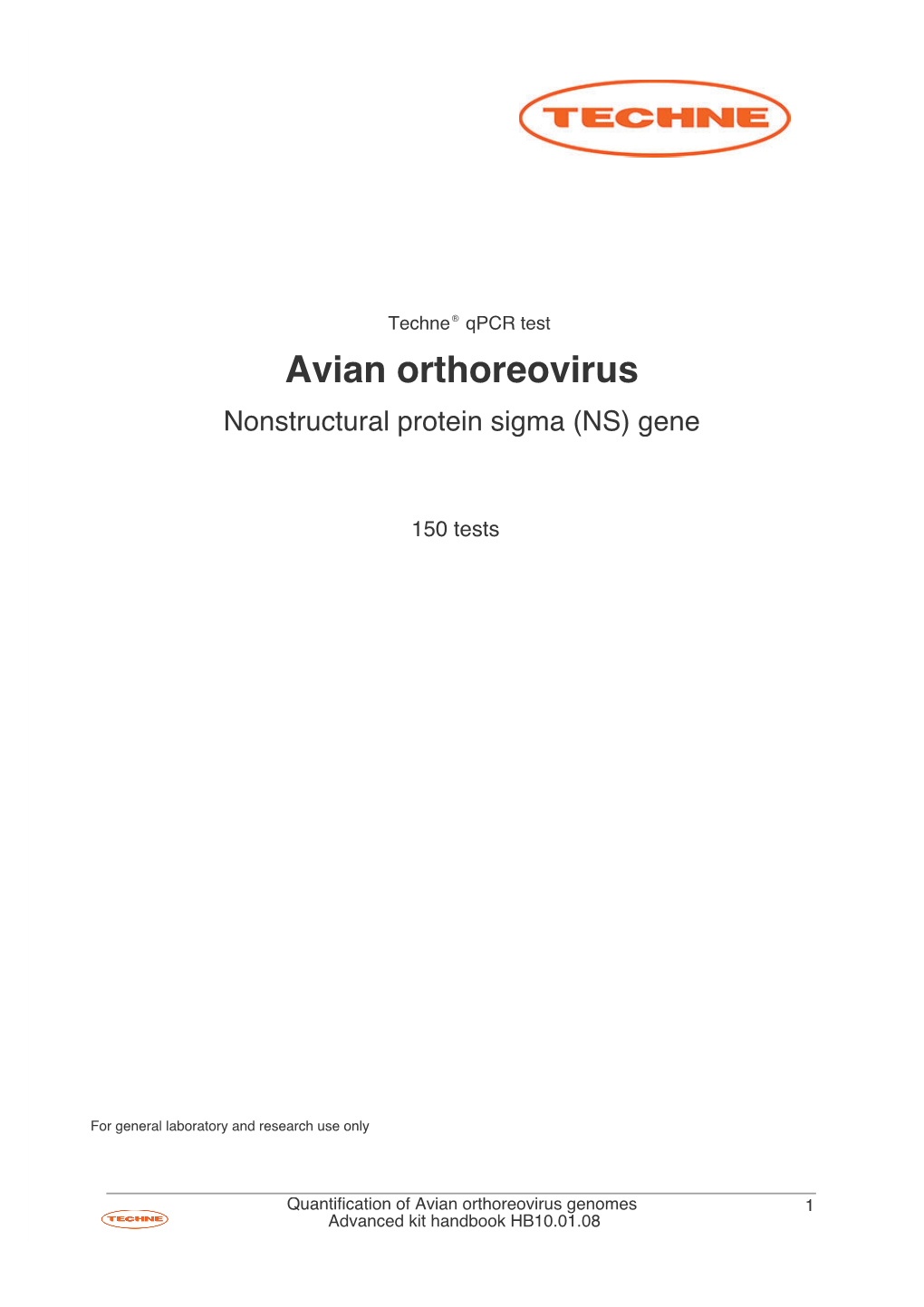 Avian Orthoreovirus Nonstructural Protein Sigma (NS) Gene