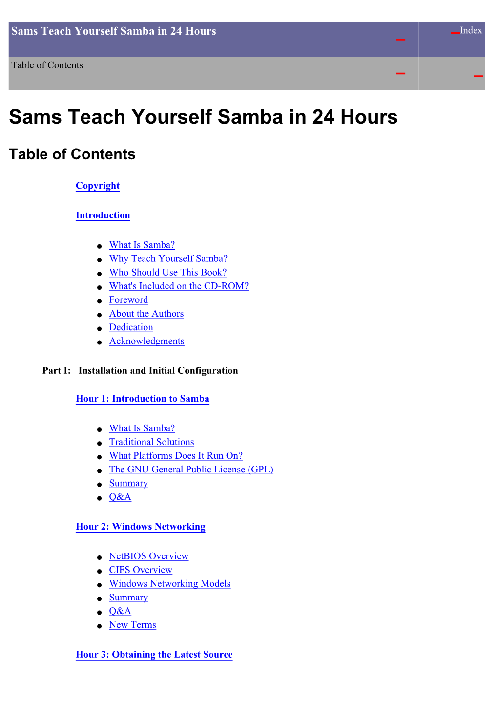 Linux Sams Teach Yourself Samba in 24 Hours.Pdf