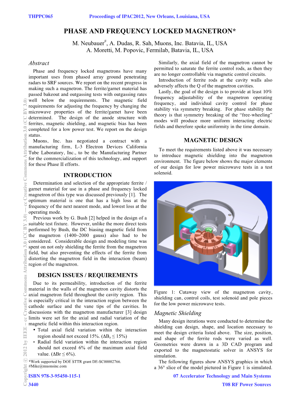 Phase and Frequency Locked Magnetron* M