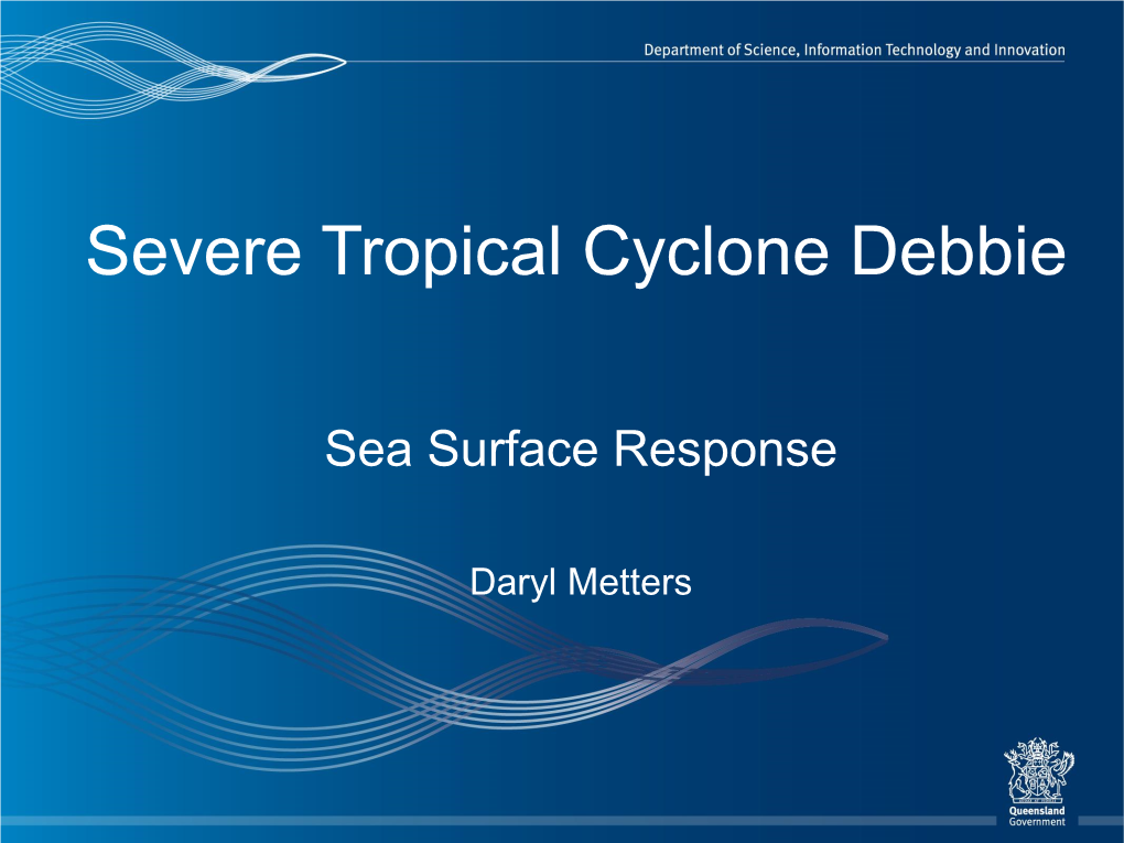 Severe Tropical Cyclone Debbie