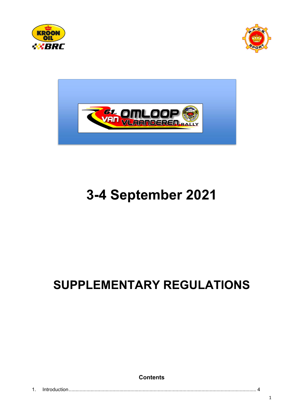 3-4 September 2021