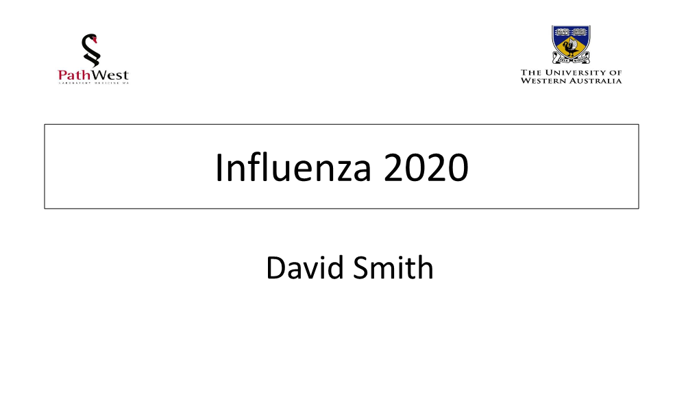 Influenza 2020 Update