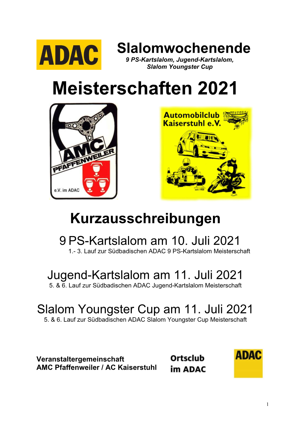 Meisterschaften 2021