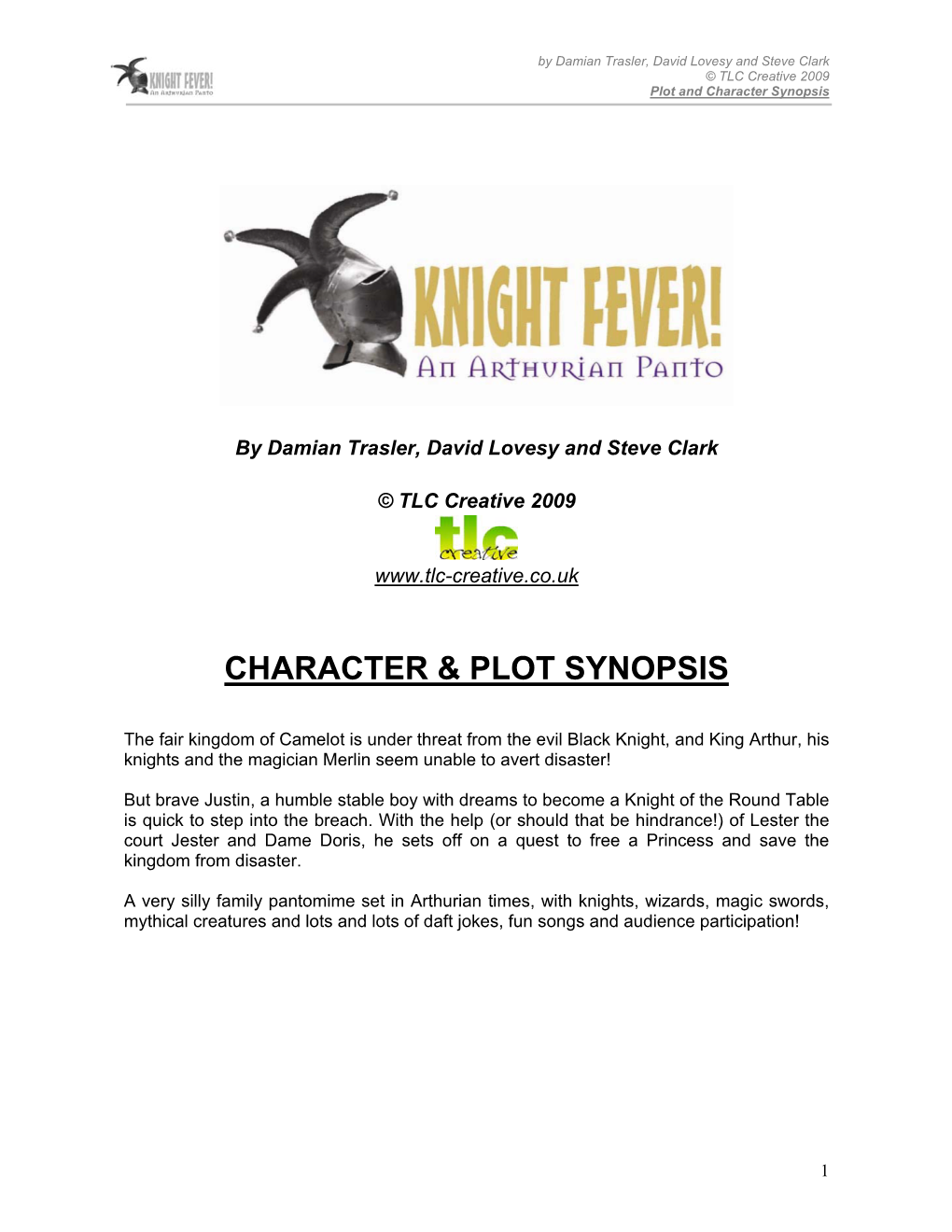 Plot and Characters