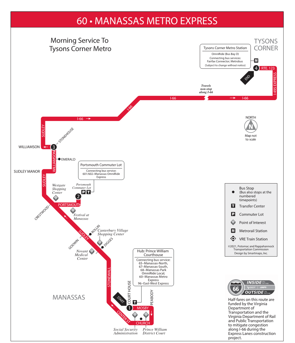 60 • Manassas Metro Express