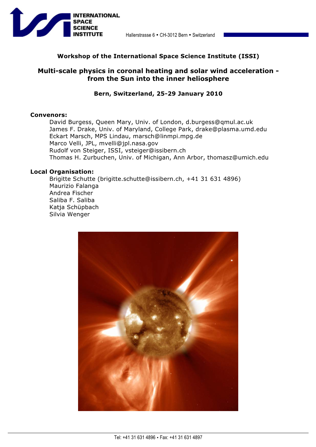 Multi-Scale Physics in Coronal Heating and Solar Wind Acceleration - from the Sun Into the Inner Heliosphere