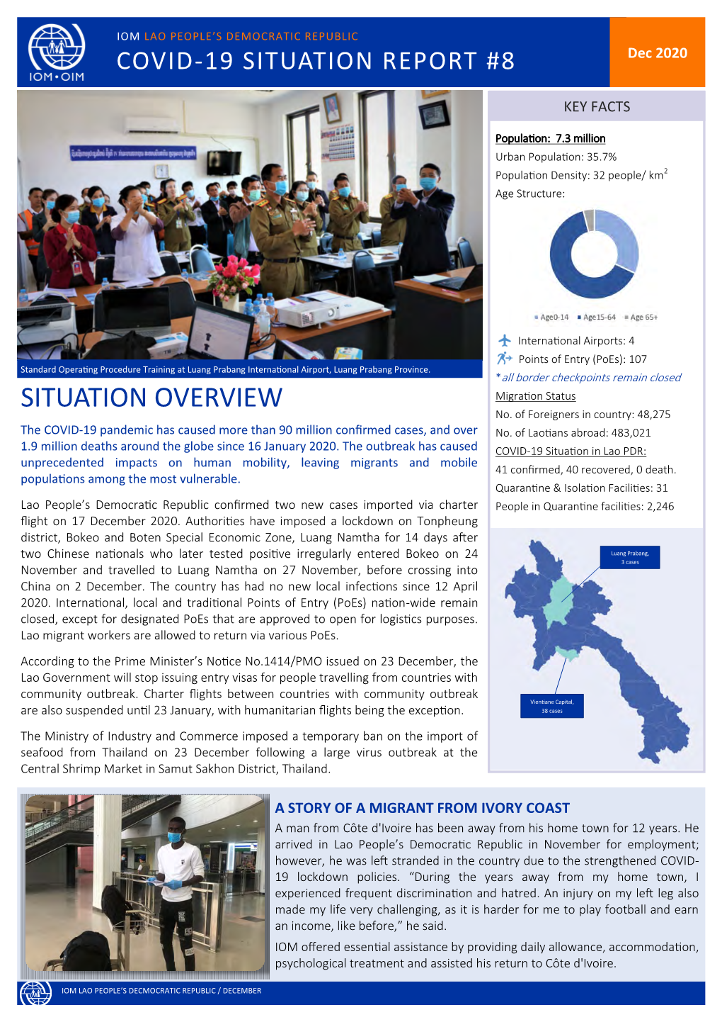 Covid-19 Situation Report #8