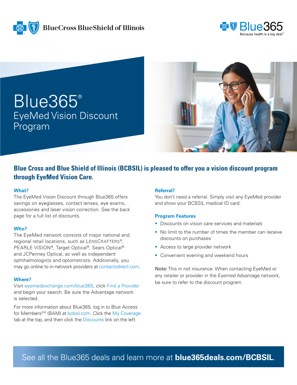 Blue365 Eyemed Discount Vision Program