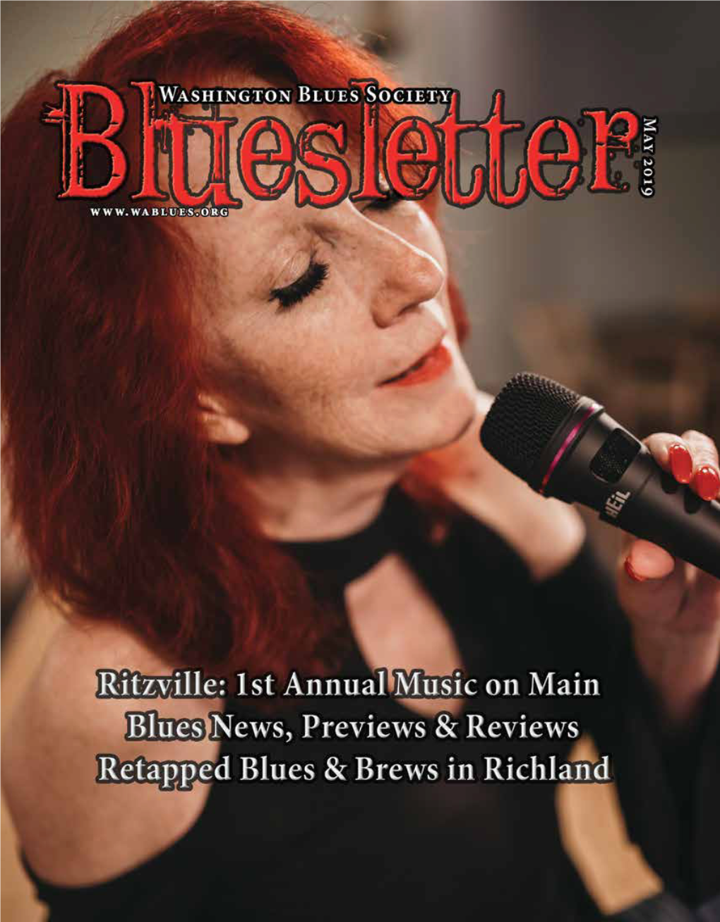 May 2019 BLUESLETTER Washington Blues Society in This Issue