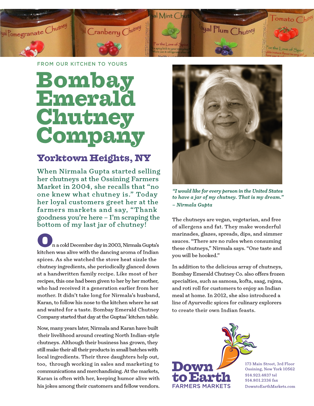 Bombay Emerald Chutney Company