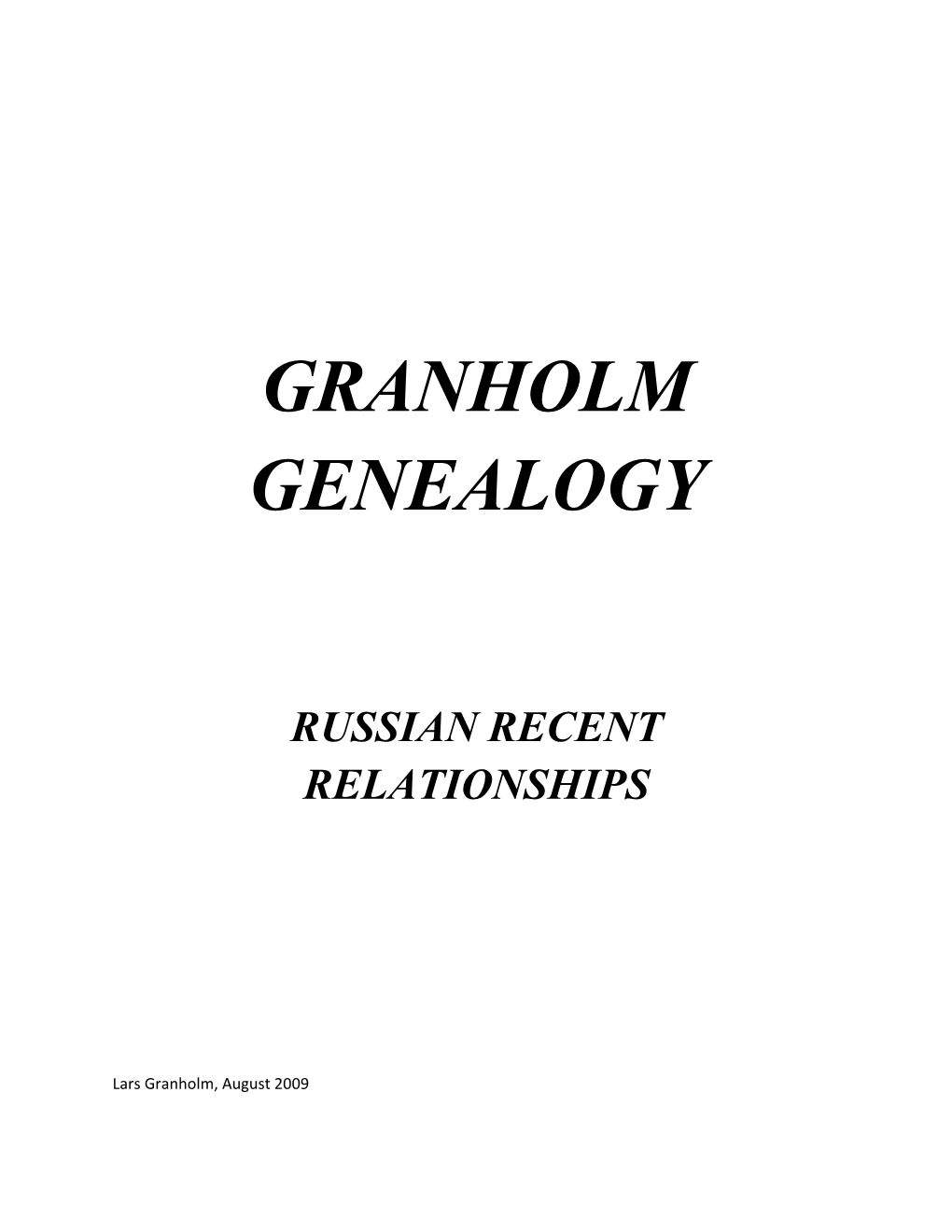 Russian Royal Ancestry from Catherine the Great