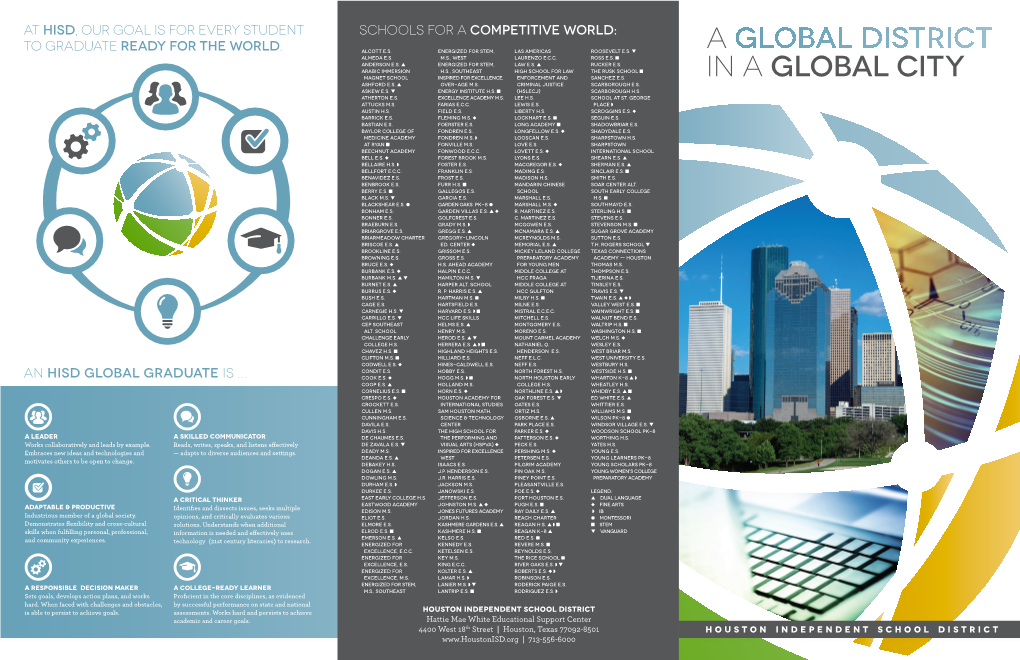 A Global District in a Global City