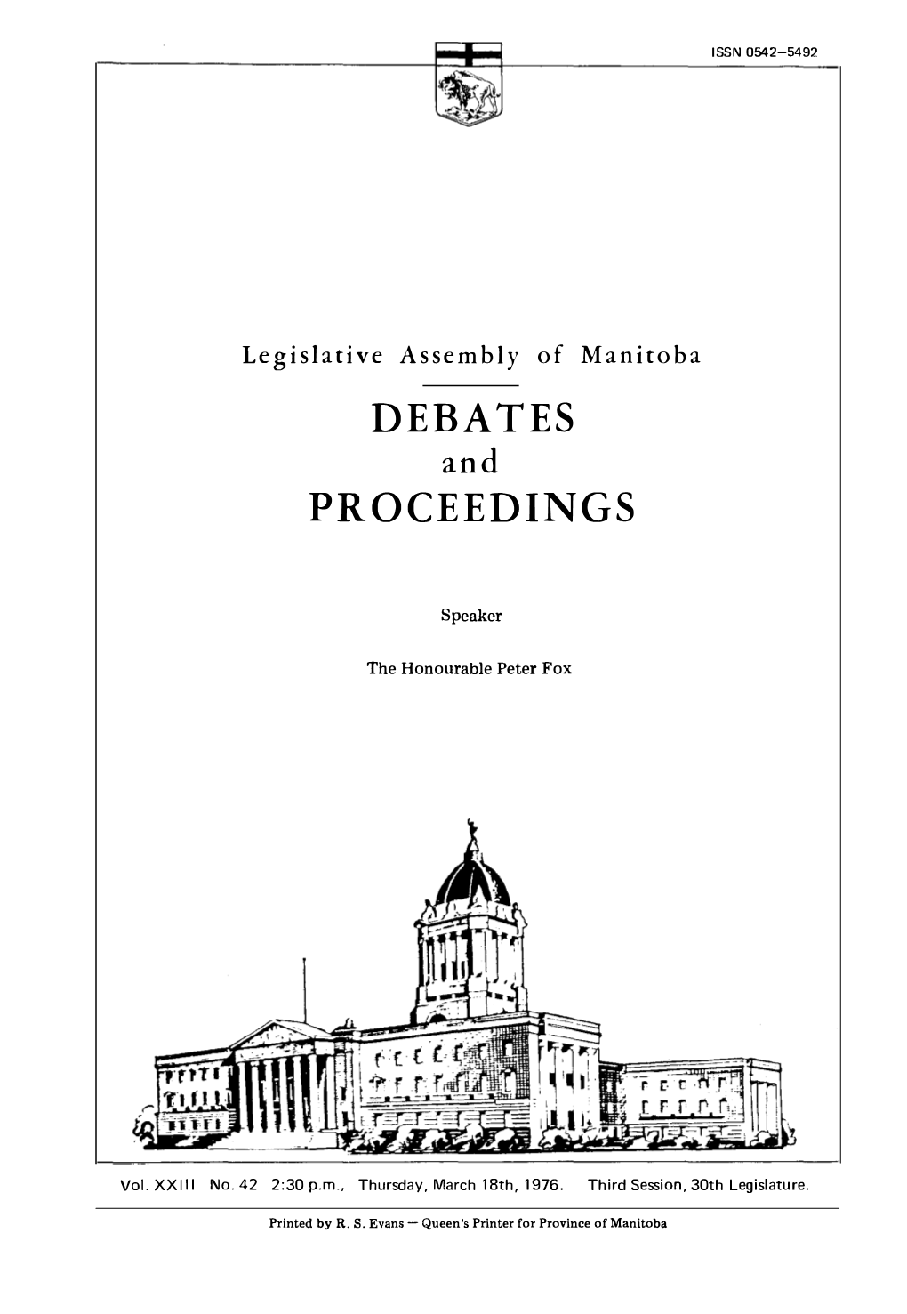 Debates Proceedings