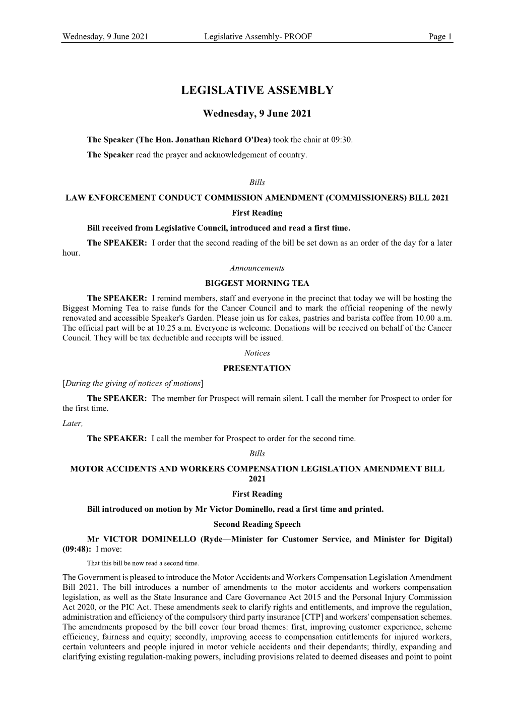 Legislative Assembly- PROOF Page 1