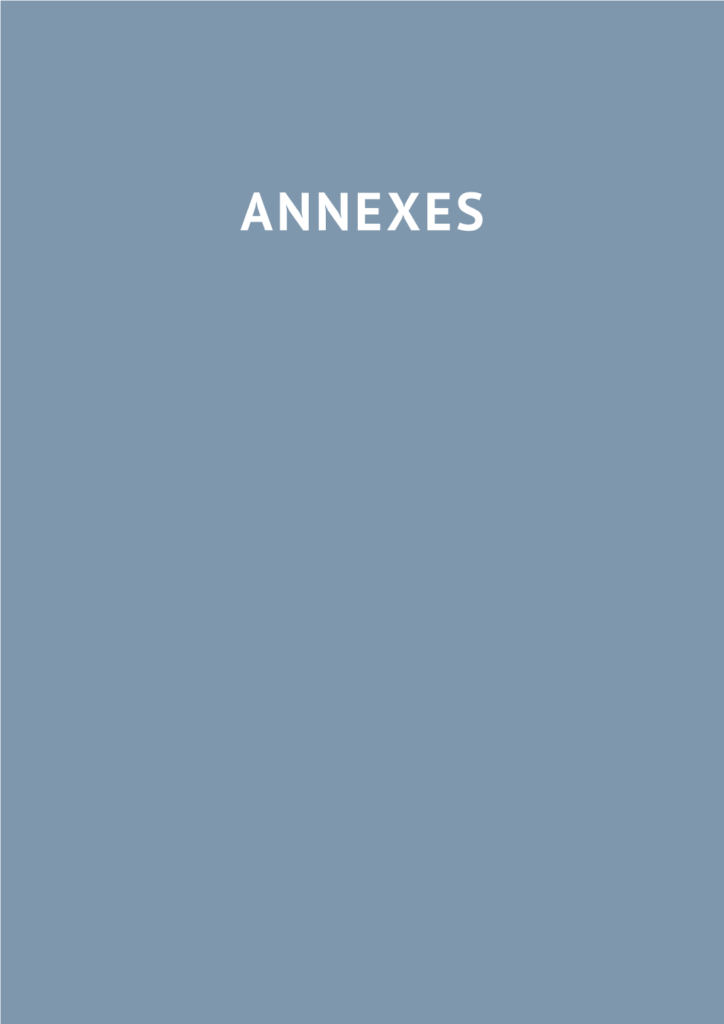 Annexes Annexes | 101