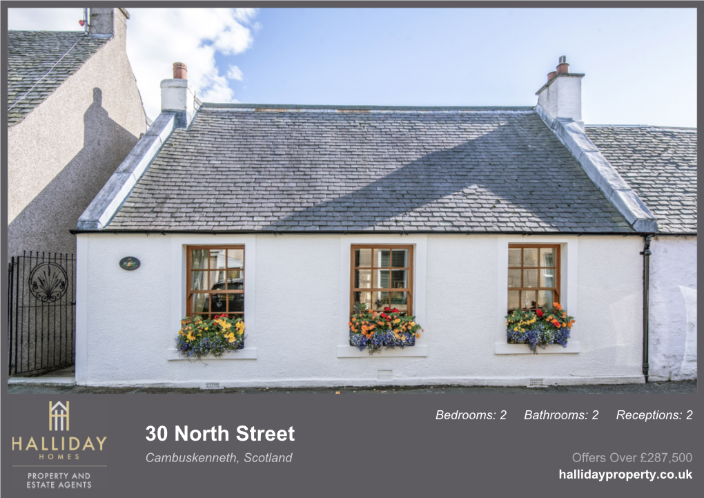 30 North Street Cambuskenneth, Scotland Offers Over £287,500 Hallidayproperty.Co.Uk