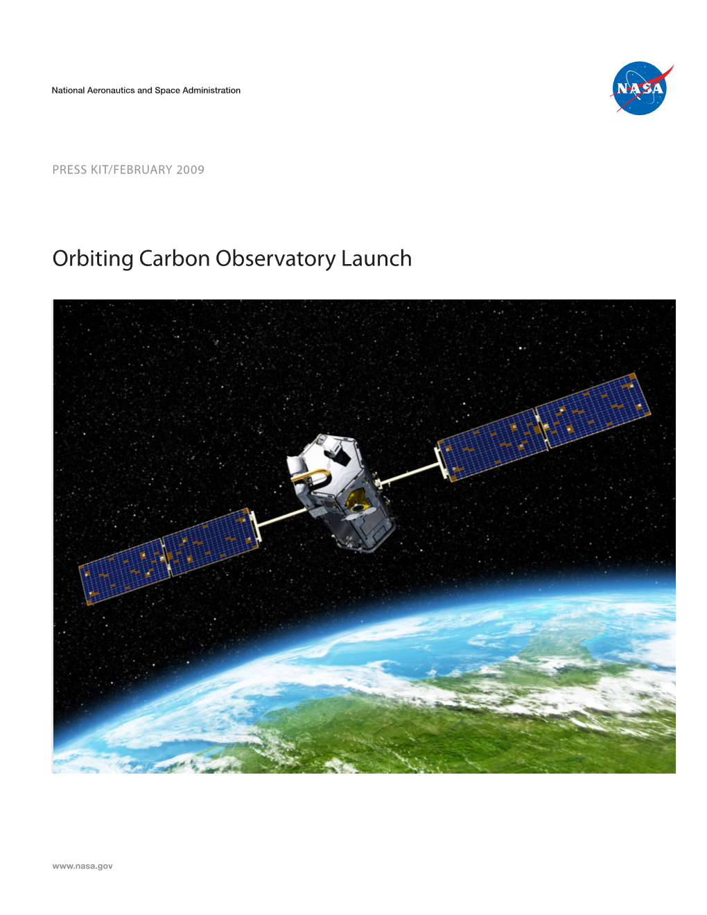 Orbiting Carbon Observatory Launch Press