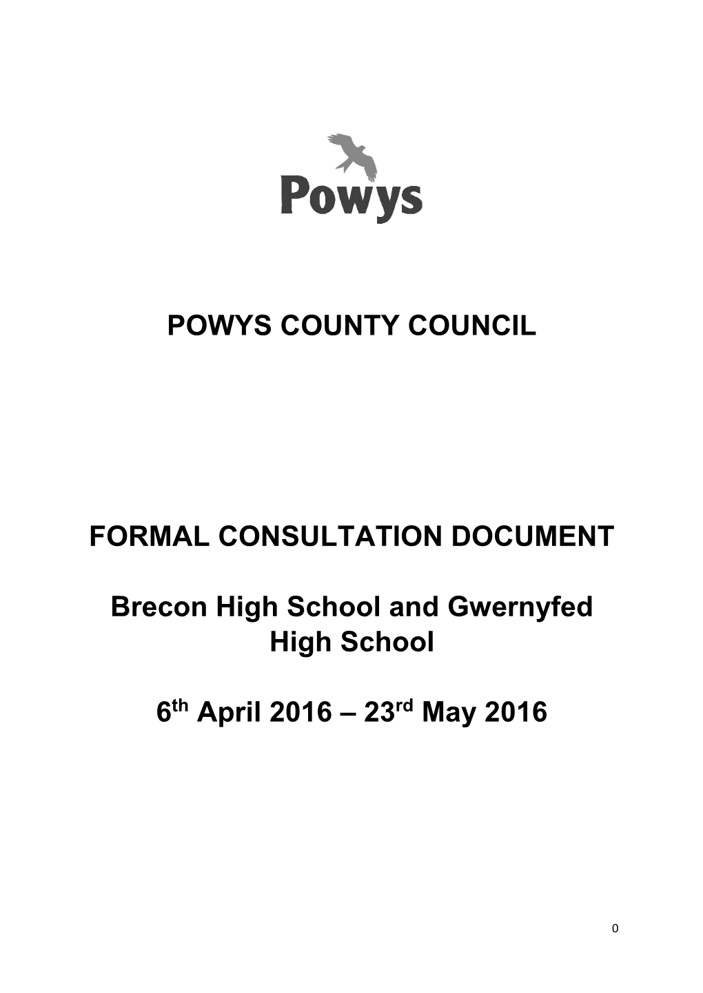 Powys County Council Formal