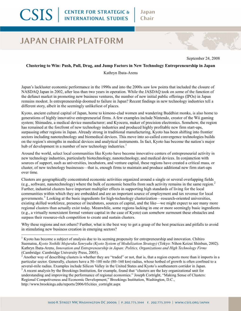 Japan Chair Platform