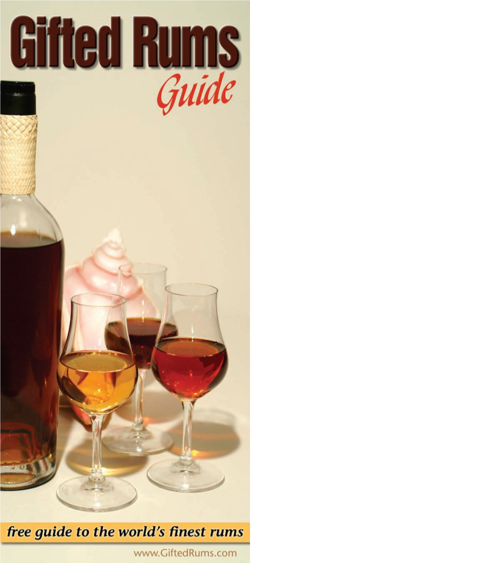 Gifted Rums Guide Table of Contents