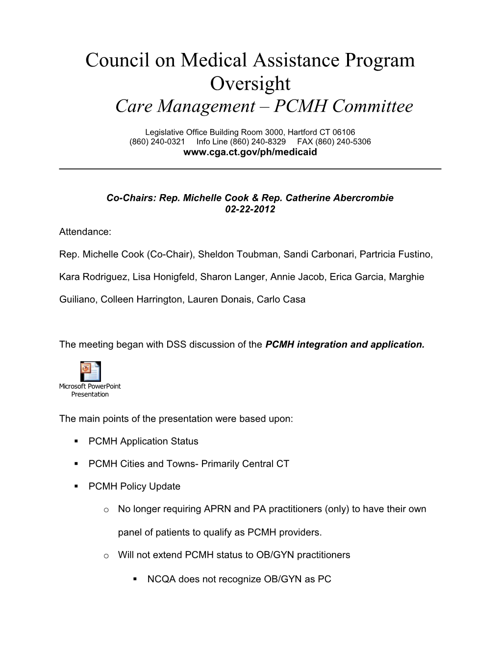 Council on Medical Assistance Program Oversight s1