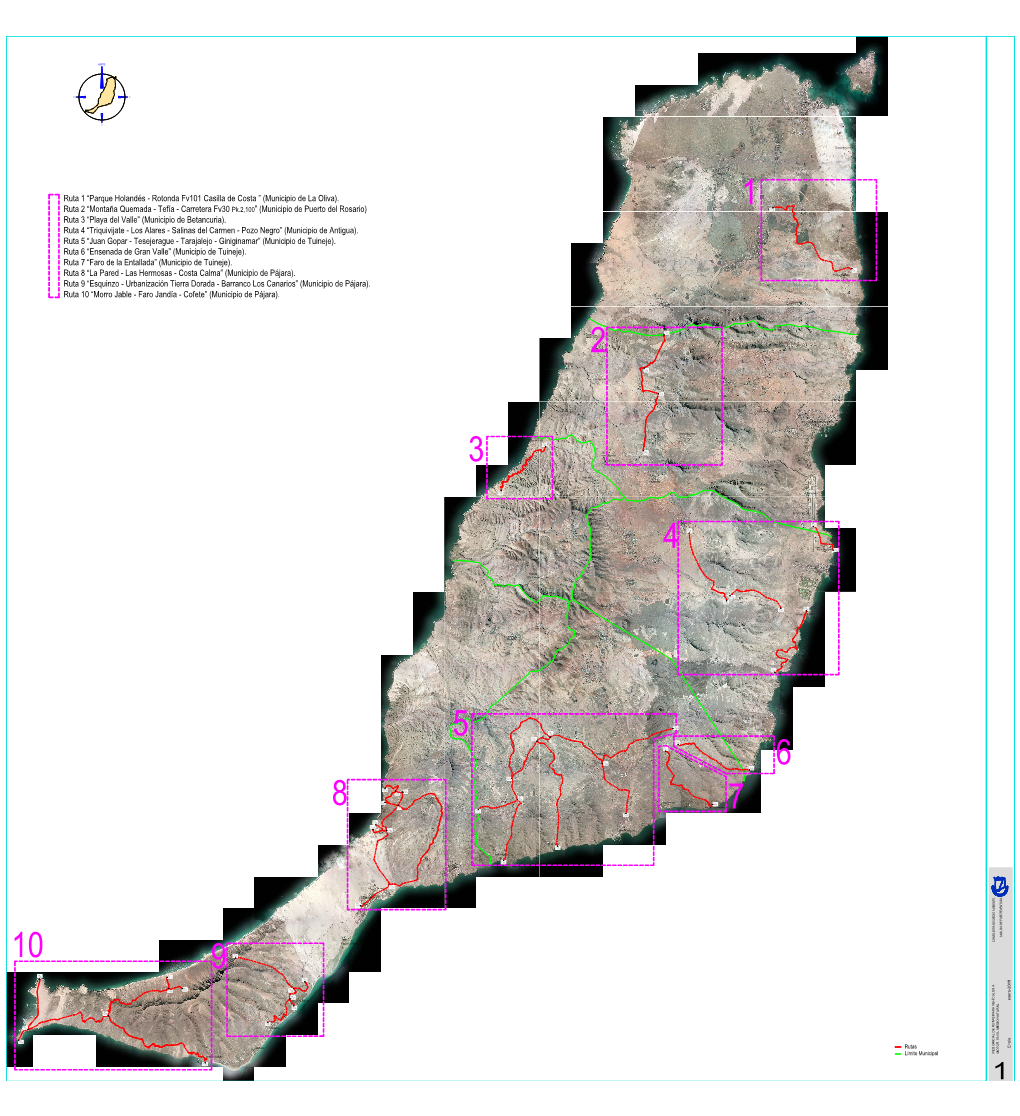 (Municipio De La Oliva). Ruta 2