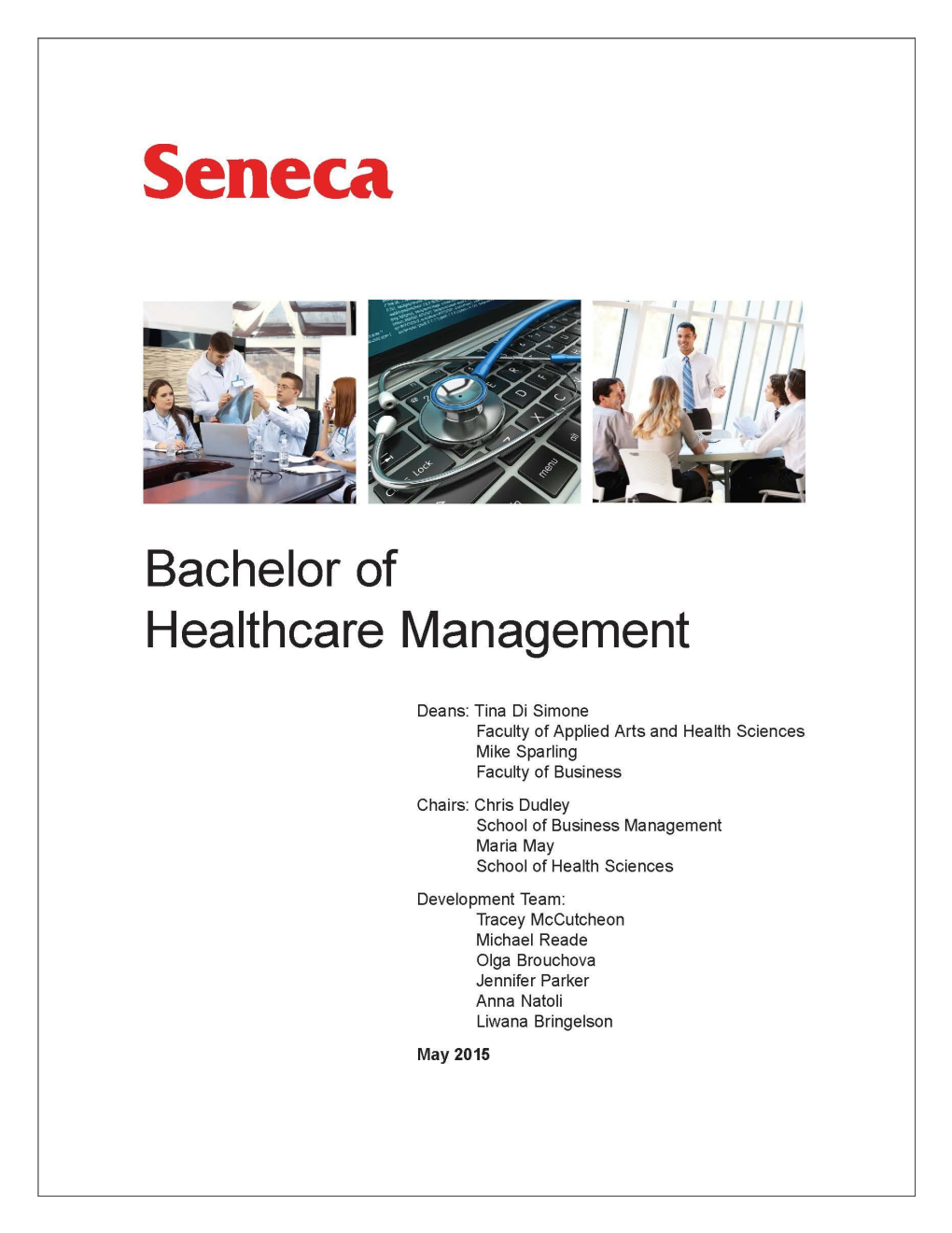 Seneca Bachelor of Healthcare Management