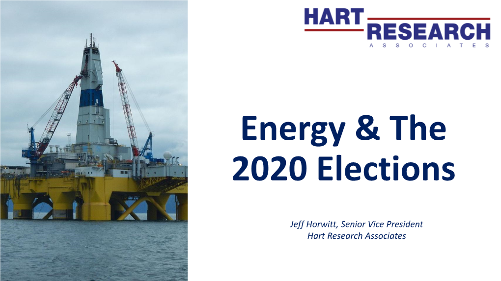 Energy & the 2020 Elections