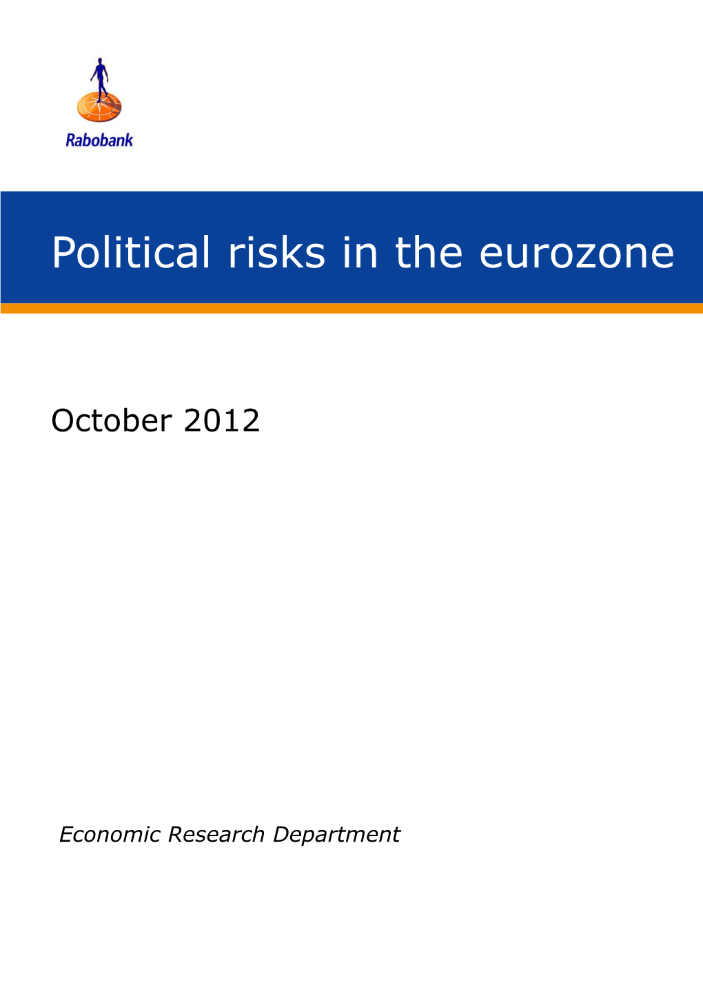 Political Risks in the Eurozone