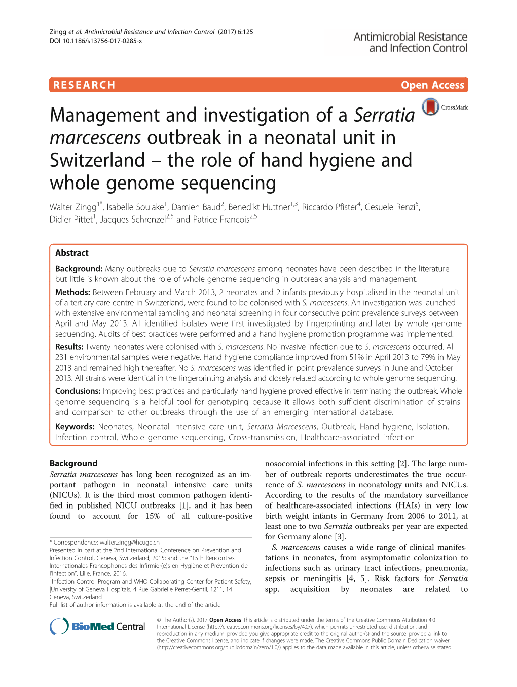 Serratia Marcescens