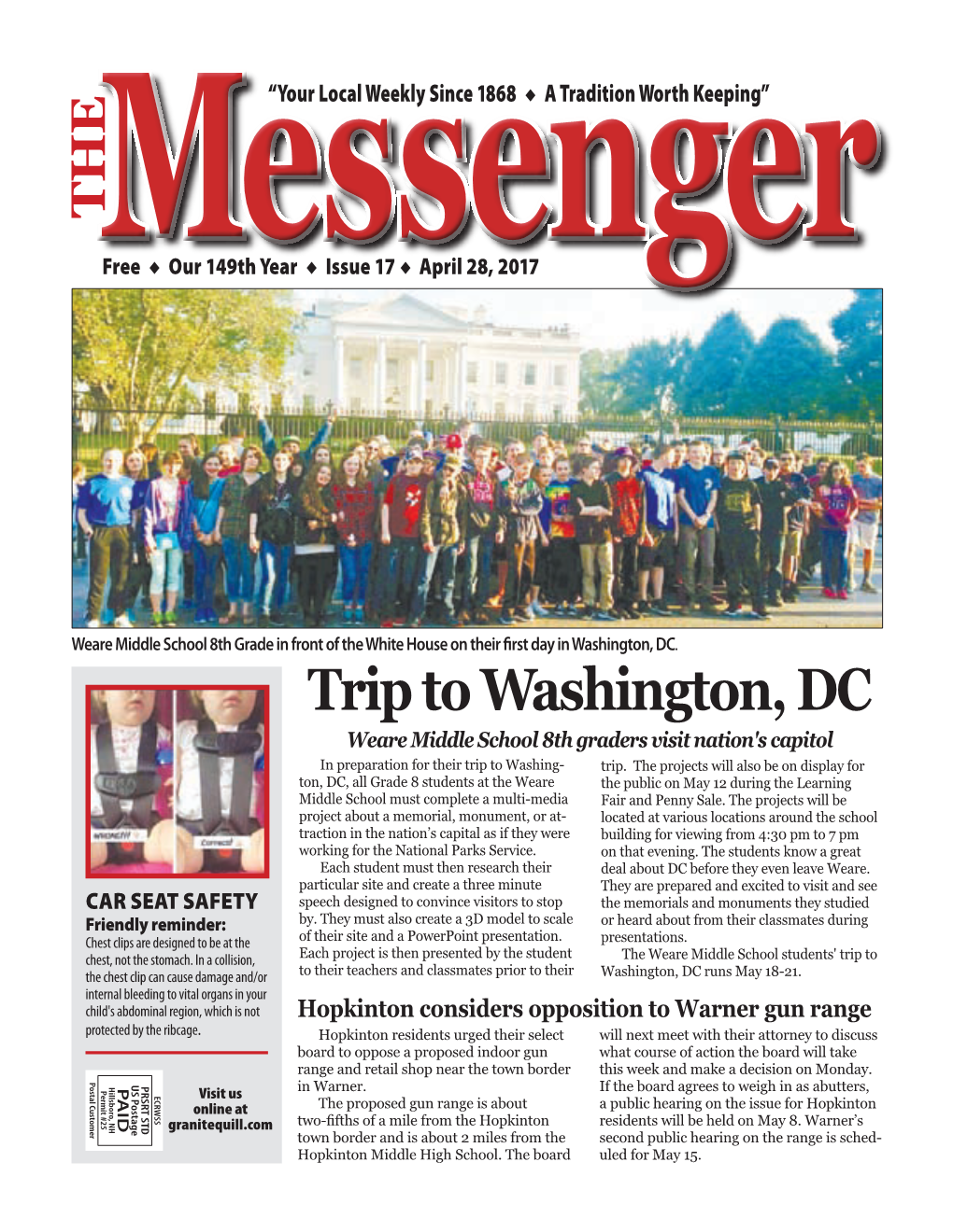 Download the Messenger – April 28, 2017 (Pdf)