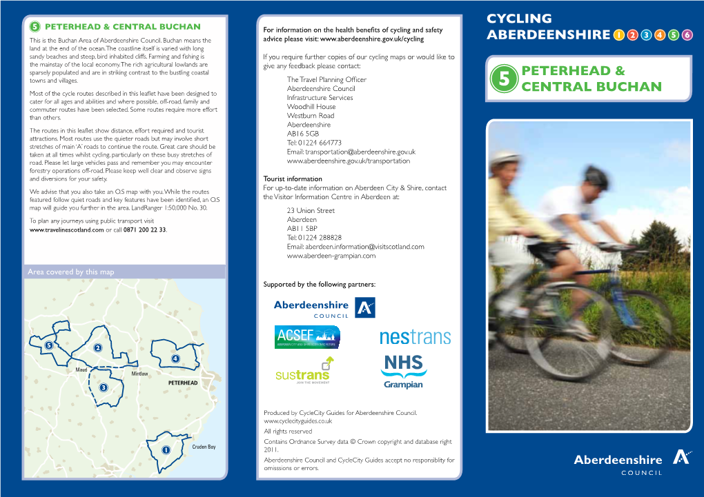 Peterhead and Central Buchan Cycling Routes
