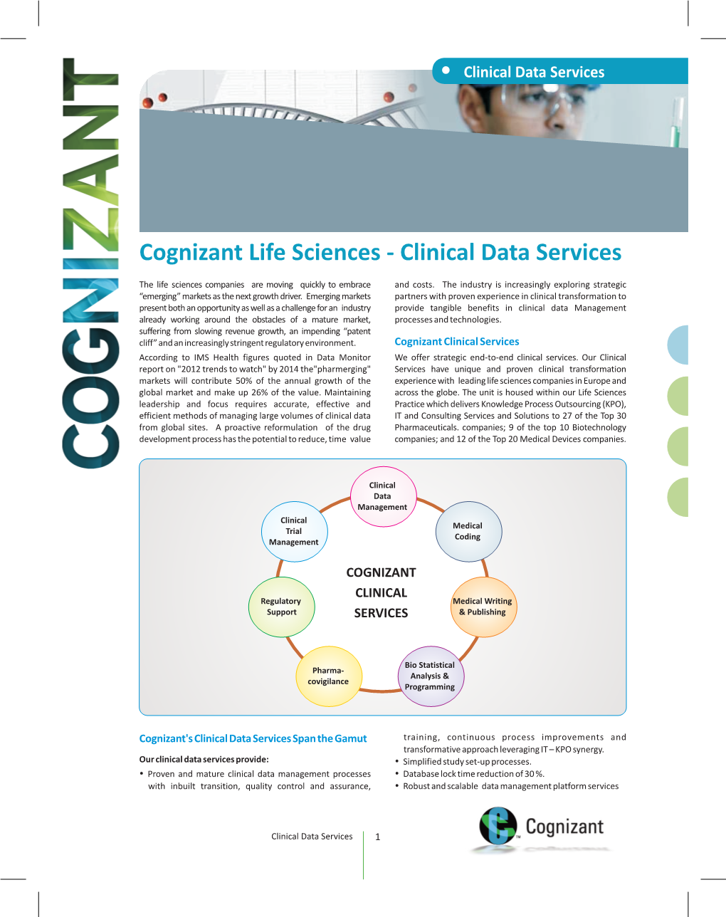 Cognizant Life Sciences - Clinical Data Services