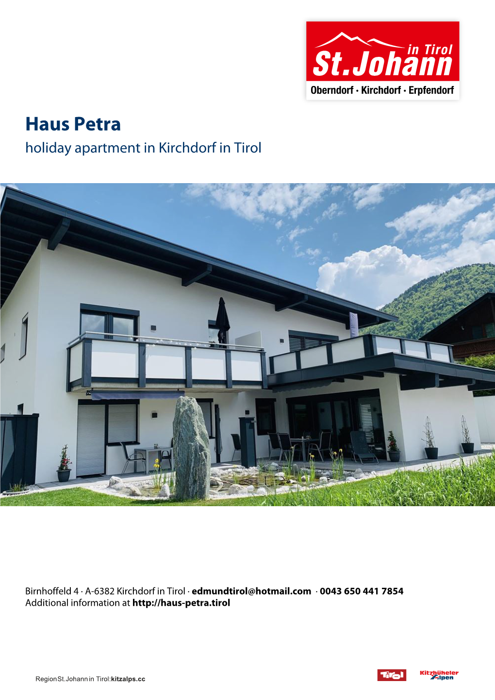 Haus Petra in Kirchdorf in Tirol