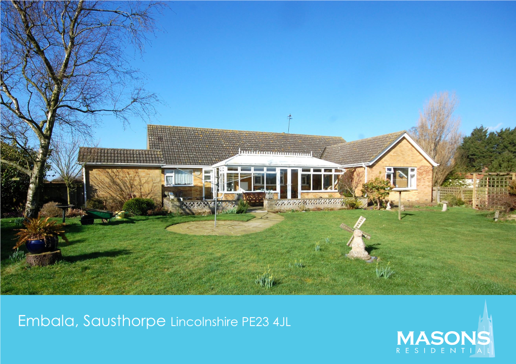 Embala, Sausthorpe Lincolnshire PE23 4JL