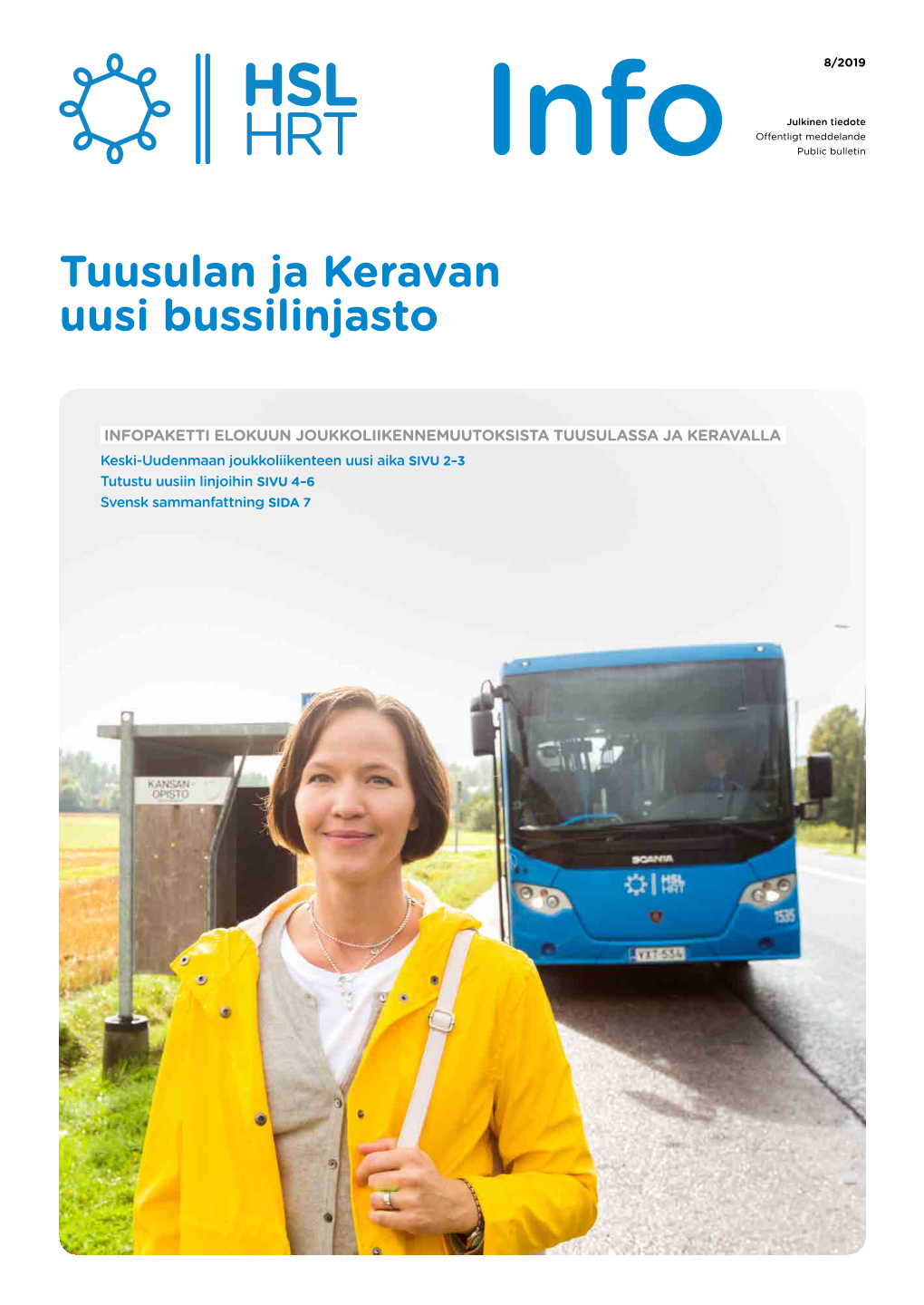 Tuusulan Ja Keravan Uusi Bussilinjasto