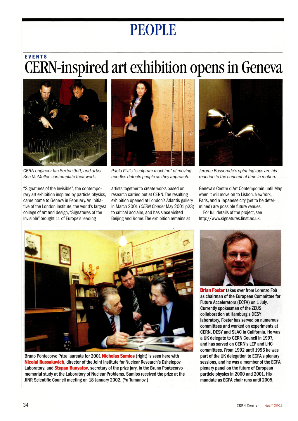 PEOPLE CERN-Inspired Art Exhibition Opens in Geneva