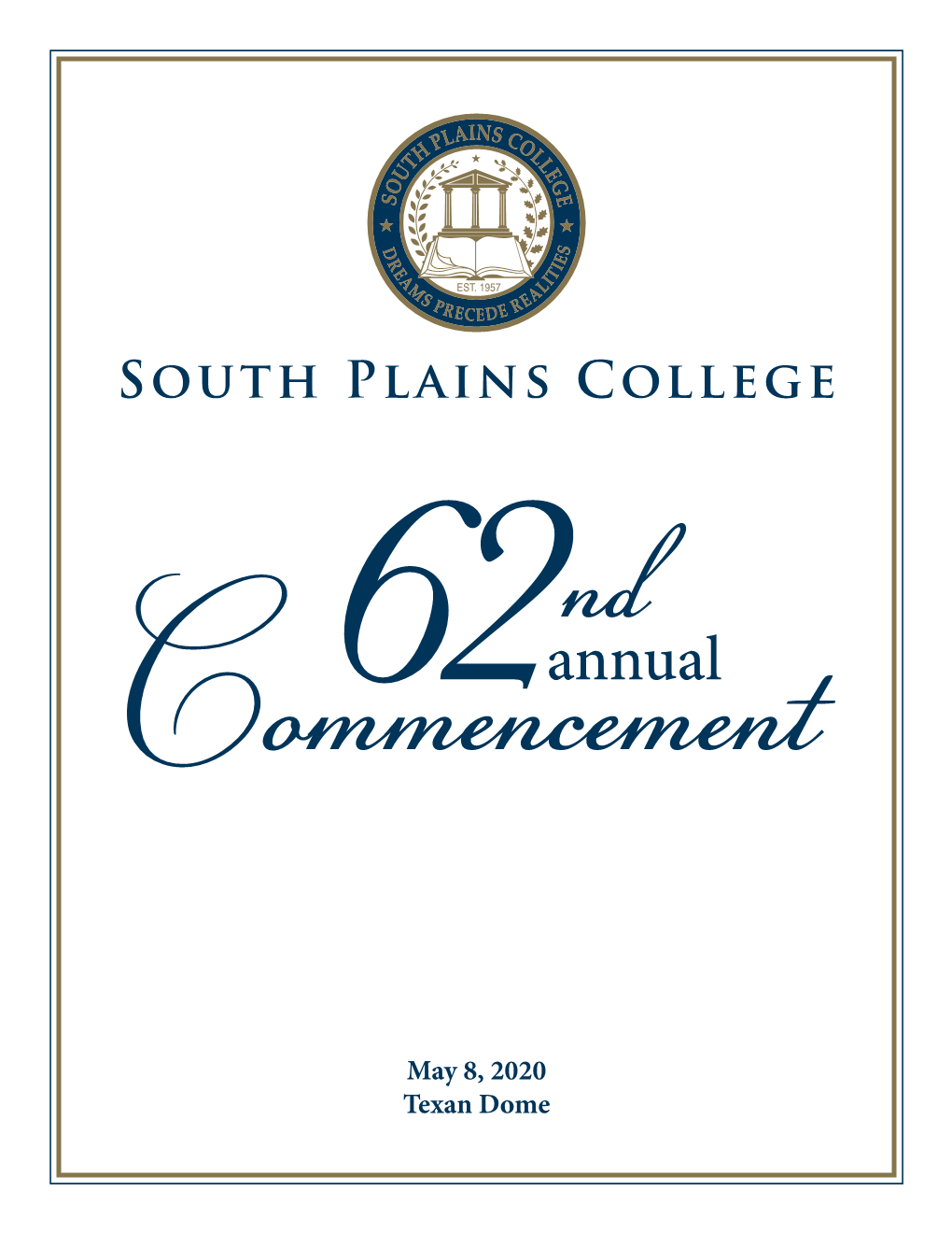 Commencement Program