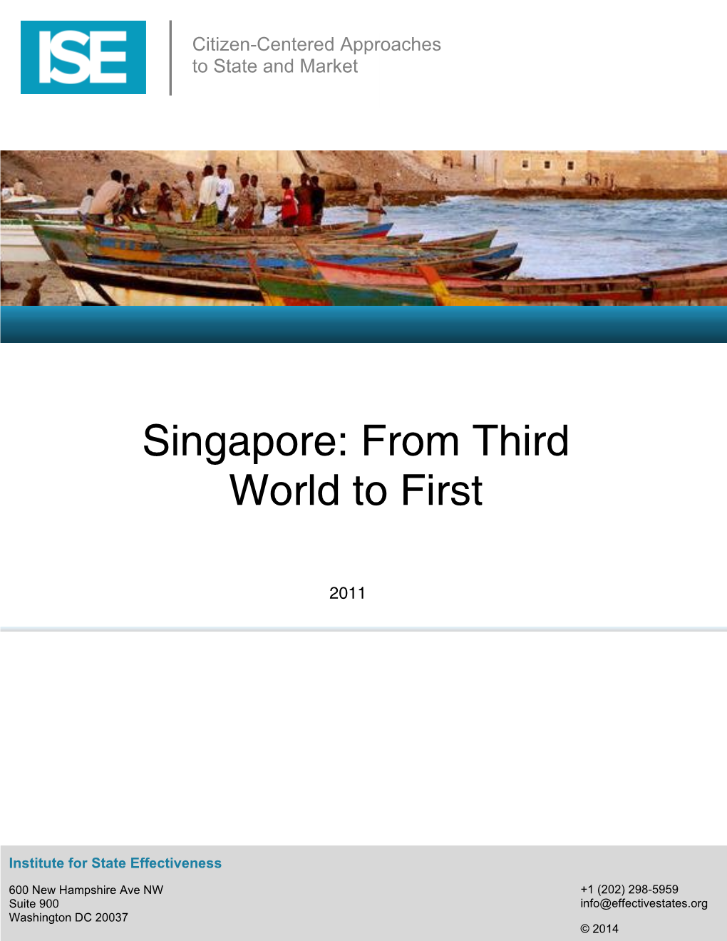 Singapore: from Third World to First